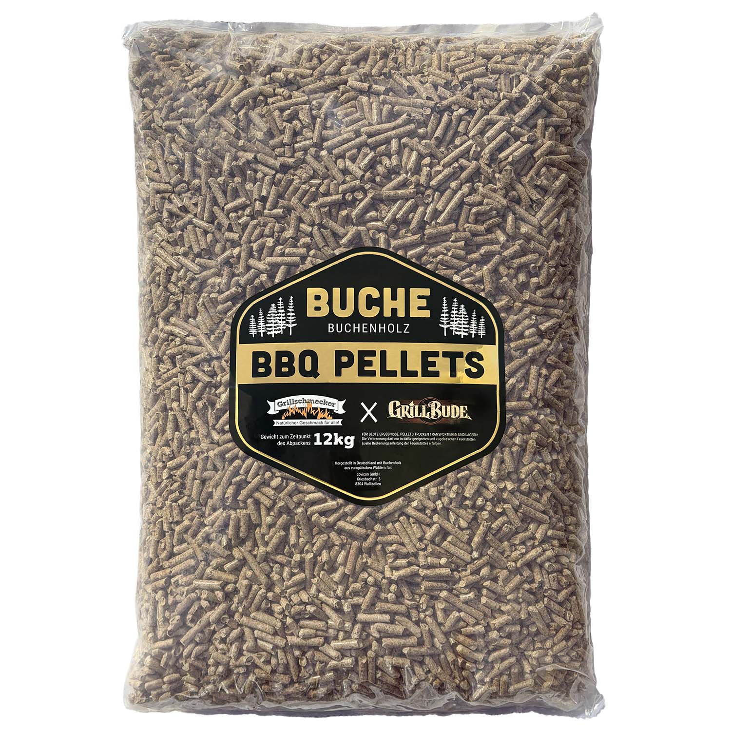 BBQ Pellets Buche 12kg (Grillschmecker)