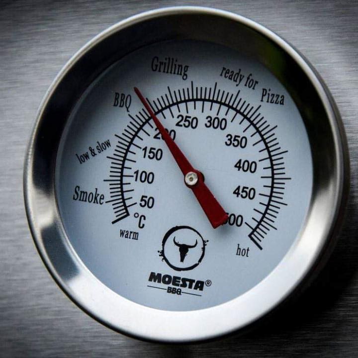Zeiger Thermometer (Bimetall) von Moesta BBQ