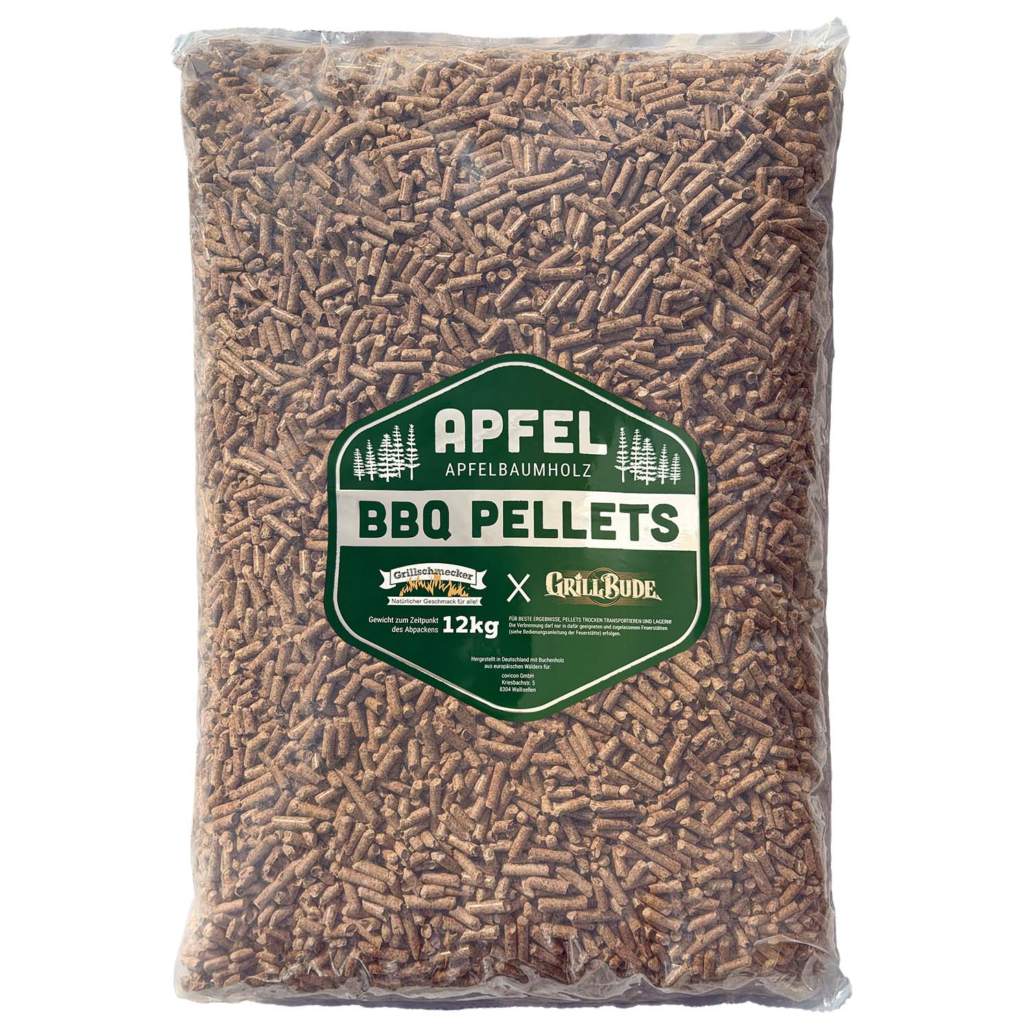 Grillpellets Apfel 12kg (Grillschmecker)