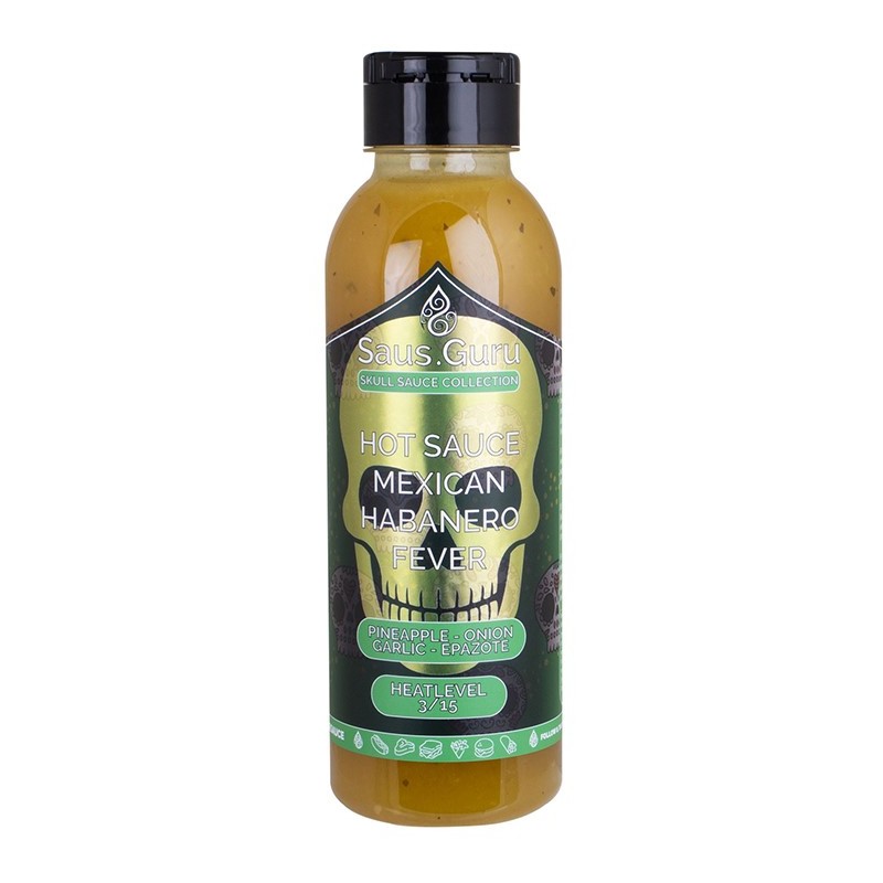Mexican Habanero Fever Hot Sauce (500ml)