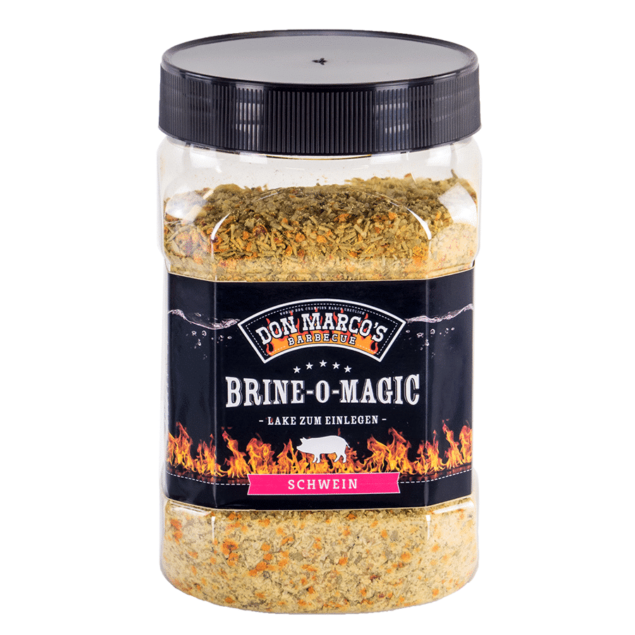 Brine-o-Magic Schwein ist das Geheimnis vieler Pitmaster