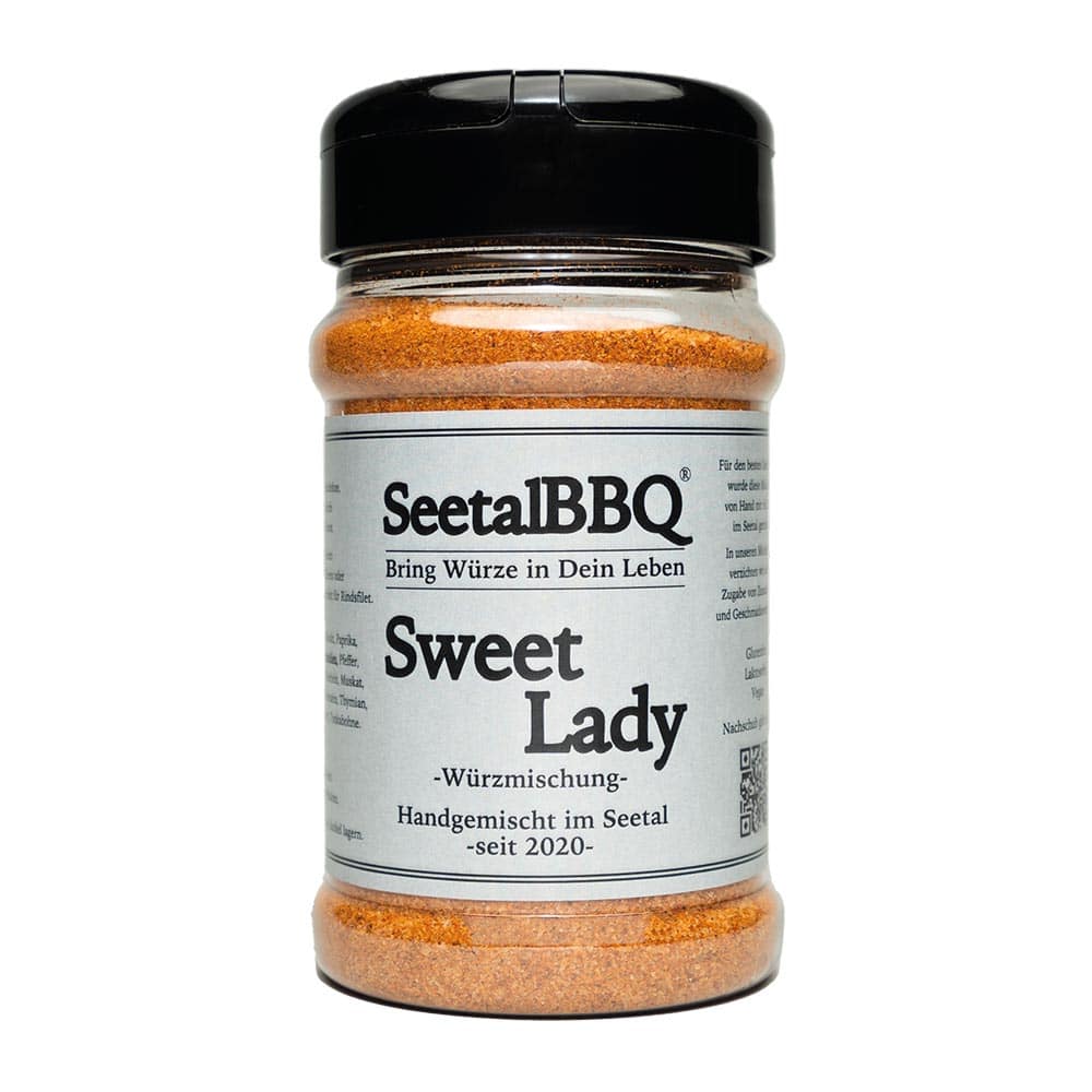Sweet Lady Rub von Seetal BBQ mit Tonkabohnen und geräucherten Chilis