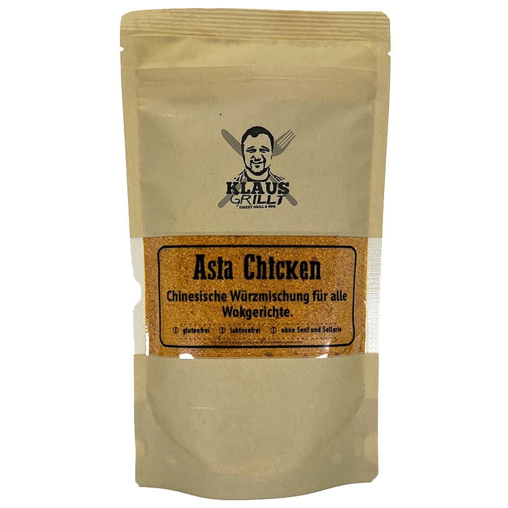 Asia Chicken Gewürz von Klaus Grillt für den Asia-Touch