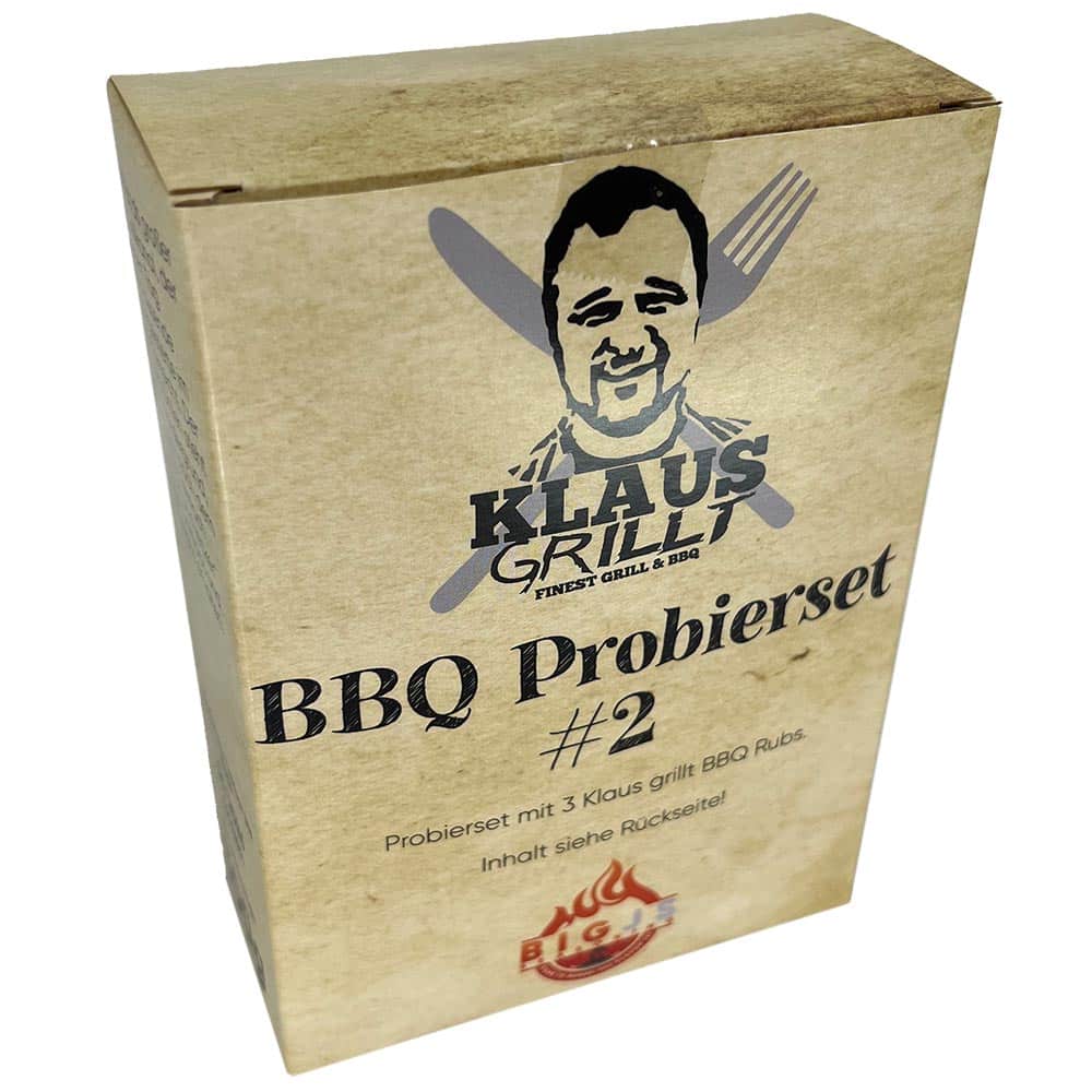 Klaus Grillt Probierset #2 (3 x 100gr) neue Sorten