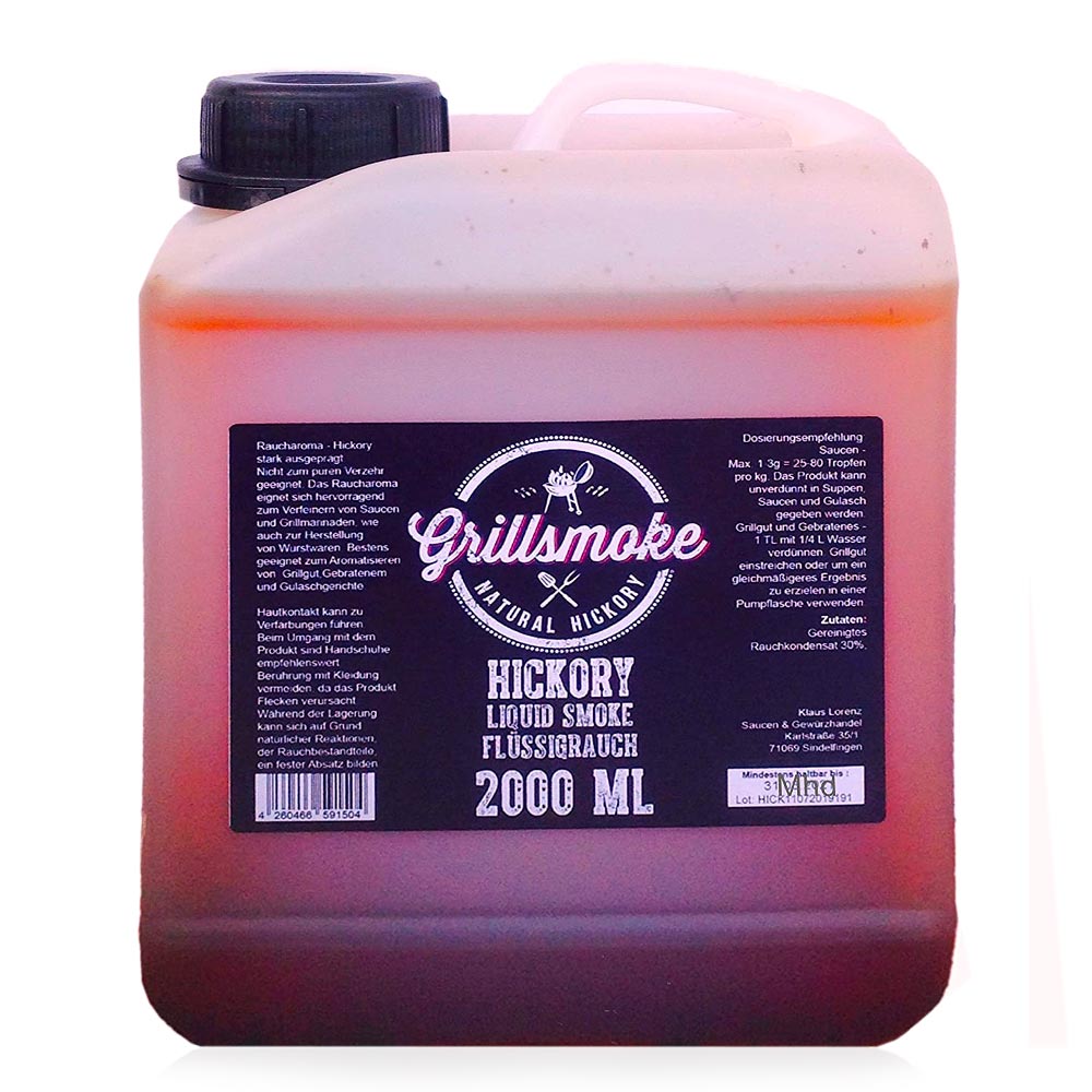 Liquid Smoke Hickory Kanister (2 liter)