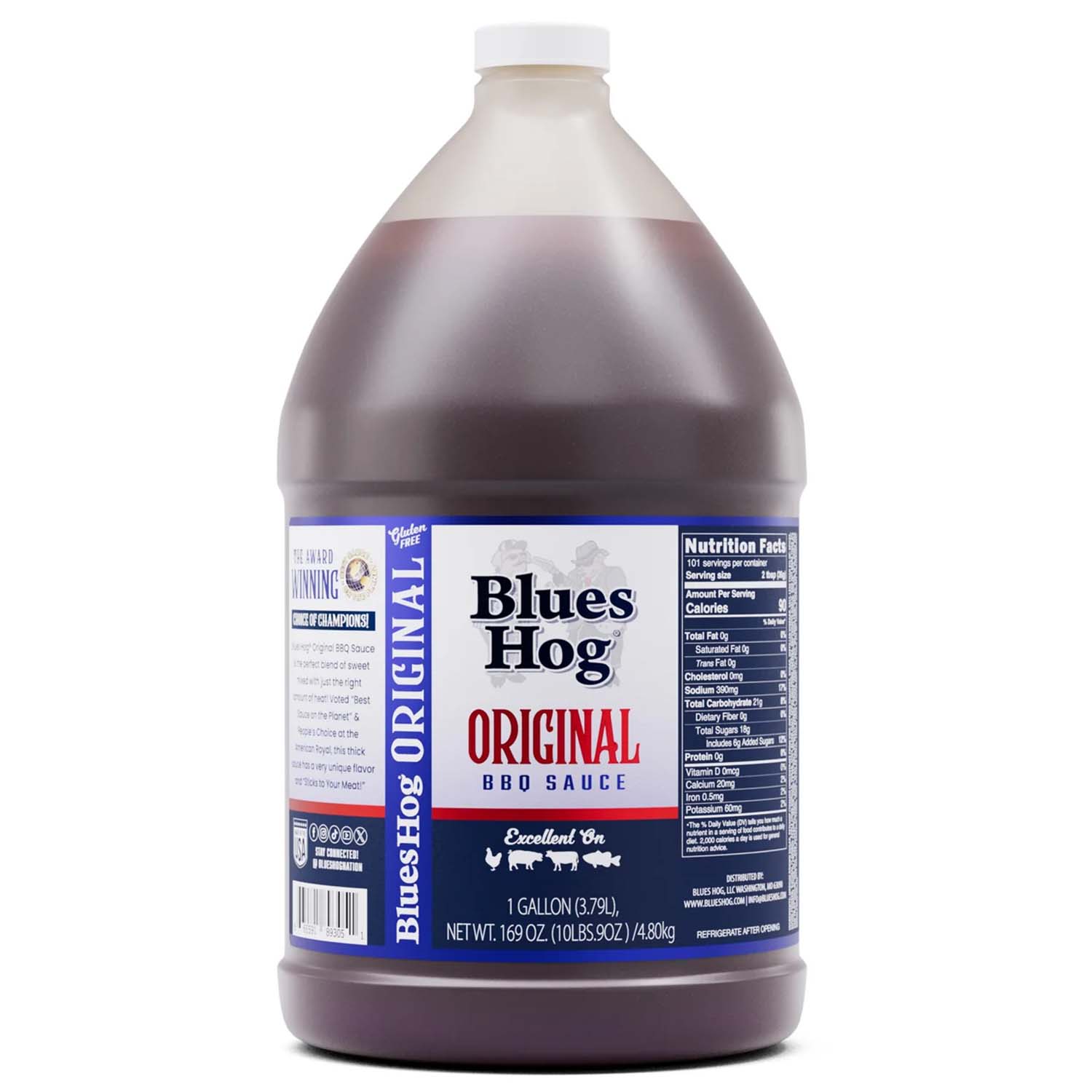 Blues Hog Original Sauce (Gallone, 3.79 Liter)