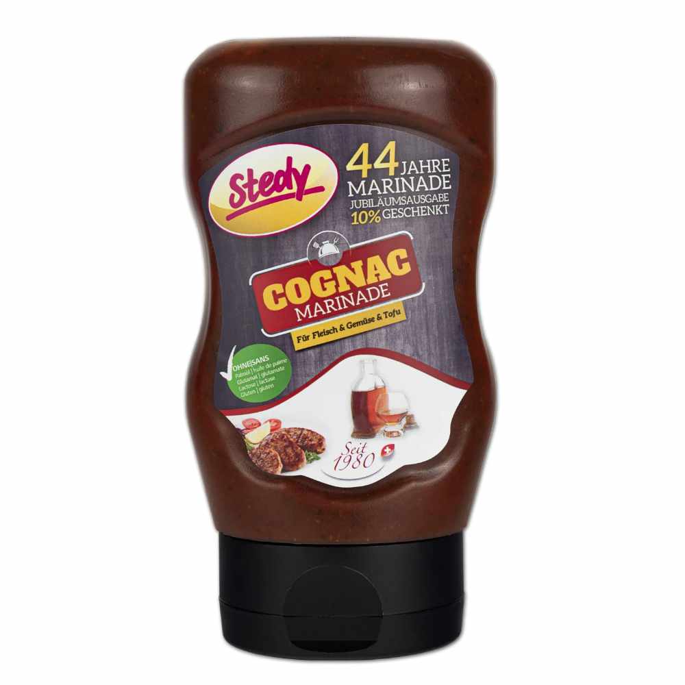 Stedy Cognac Marinade 300g Squeezer Flasche