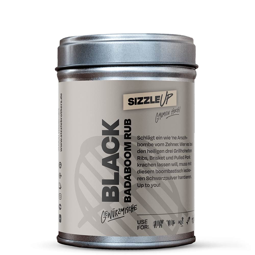 Sizzlebrothers Black Badaboom Rub
