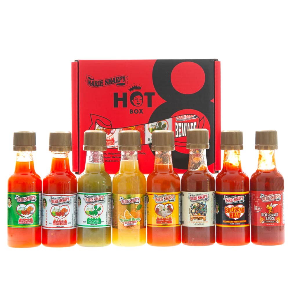 HOT8 Saucen Set von Marie Sharp