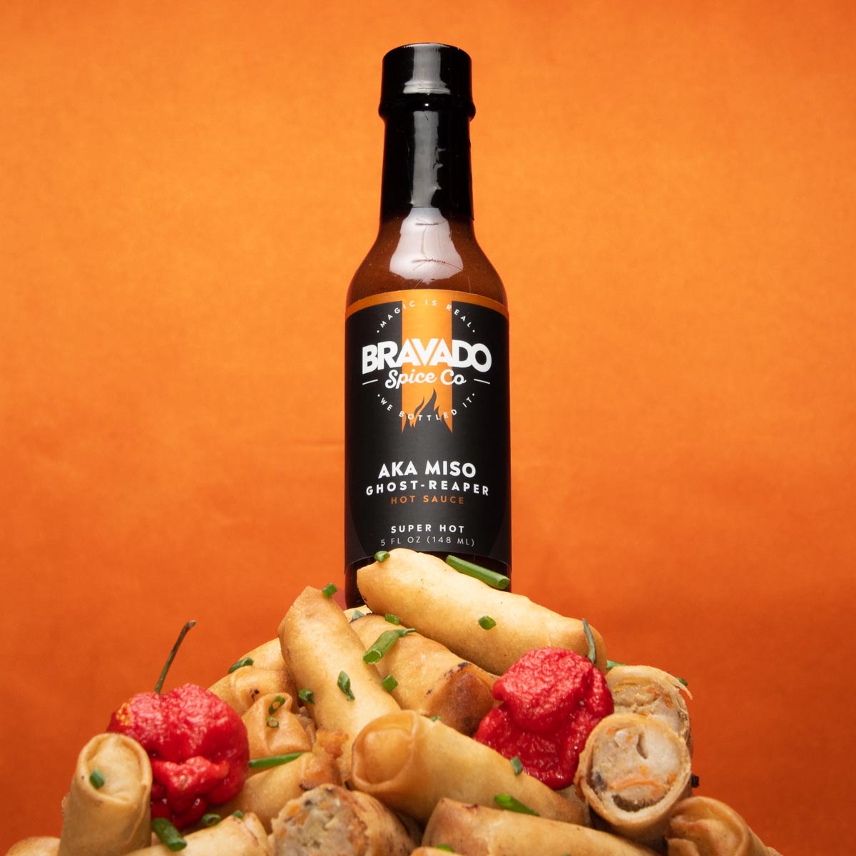 Aka Miso Ghost Reaper Hot Sauce Bravado Spice Co.