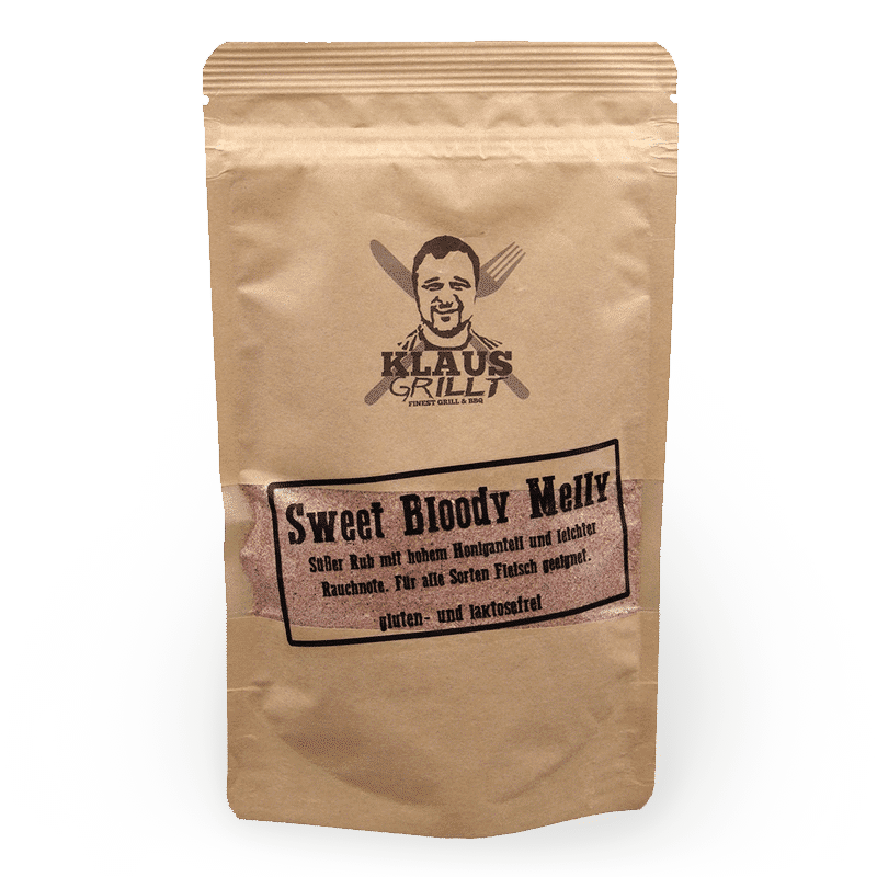 Sweet Bloody Melly BBQ Rub - Blutrote Versuchung