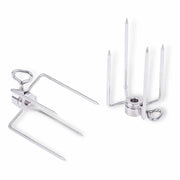 Spiessgabeln 2er Set für Rotisserie bis 10mm
