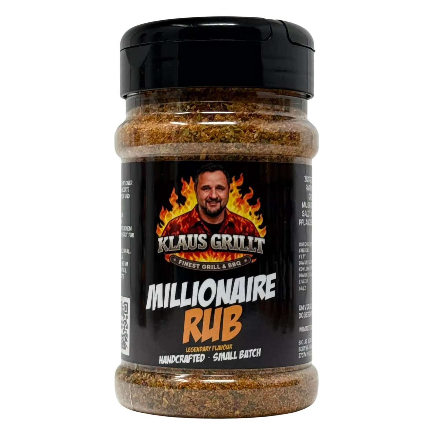 Millionaire Rub Premium BBQ Gewürzmischung von Klaus Grillt
