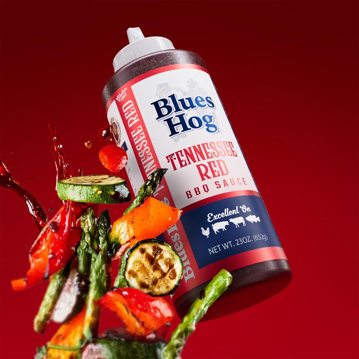 Blues Hog Tennessee Red Sauce im Squeezer