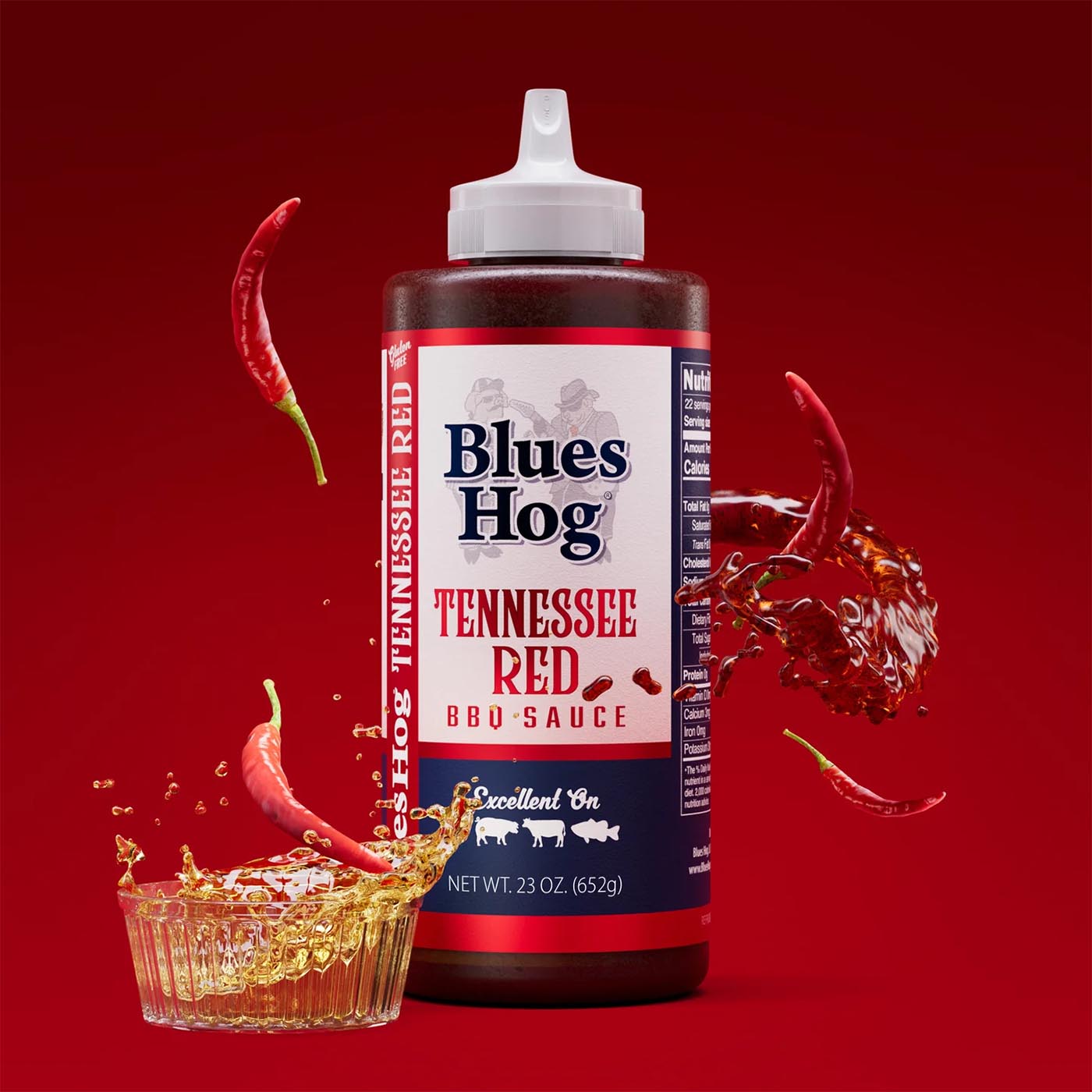 Blues Hog Tennessee Red Sauce im Squeezer