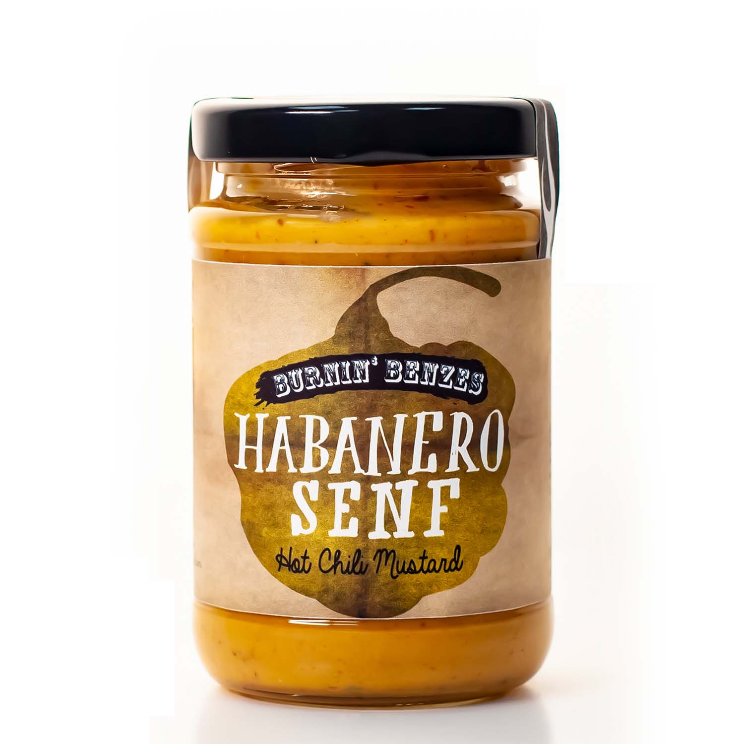 Burnin Benzes Habanero Senf