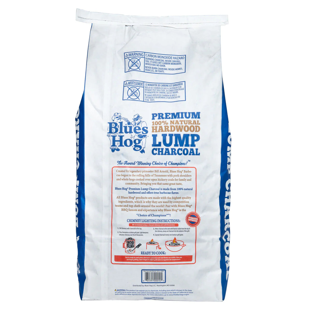 Blues Hog 100% Premium Natural Lump Charcoal