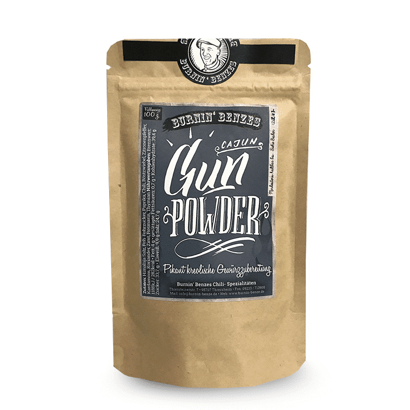 Cajun Gun Powder, für Kreolische Gerichte mit Pfiff | Grill-Bude.ch Cajun Gun Powder, für Kreolische Gerichte mit Pfiff | Grill-Bude.ch