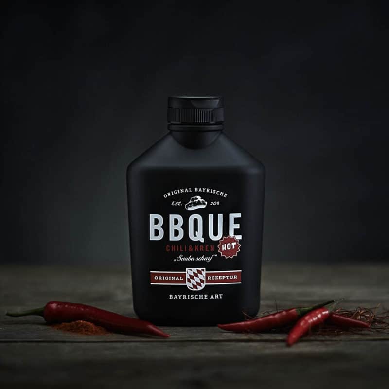BBQUE Sauce Chili & Kren Jetzt neu in der Schweiz GrillBude.ch