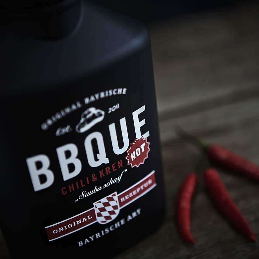 BBQUE Sauce Chili & Kren Jetzt neu in der Schweiz GrillBude.ch