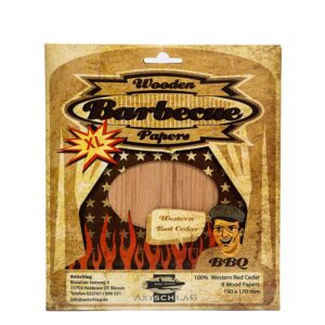 Axtschlag - XL Western Red Cedar Wood - Grillpapier Rotzeder