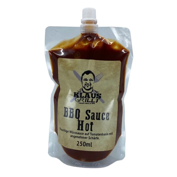 Klaus grillt BBQ Sauce Hot