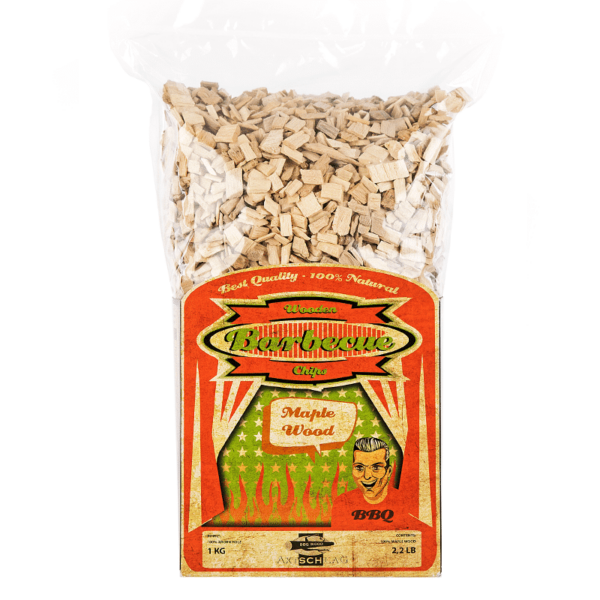 Ahorn Räucher Chips Holz von Axtschlag (1kg)