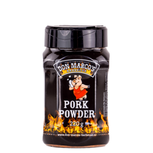 Don Marcos Pork Powder, BBQ Rub mit wenig Zucker