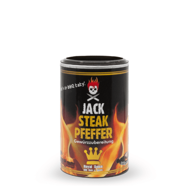 Jack Steakpfeffer, die Mischung mit 6 genialen Pfeffersorten