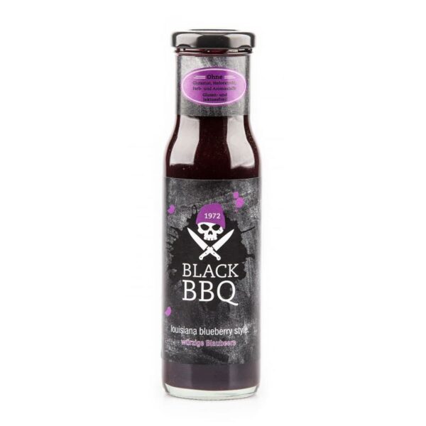 Black BBQ Louisiana Style - Würzige Blaubeer BBQ Sauce