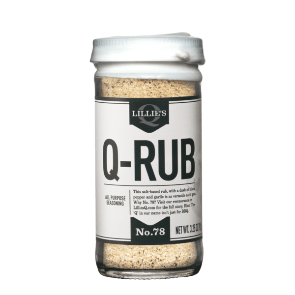 Der Lillie's Q - Q-RUB wurden hinsichtlich maximaler Flexibilität für alle möglichen Zubereitungen mit Rind, Schwein und Geflügelfleisch entwickelt.