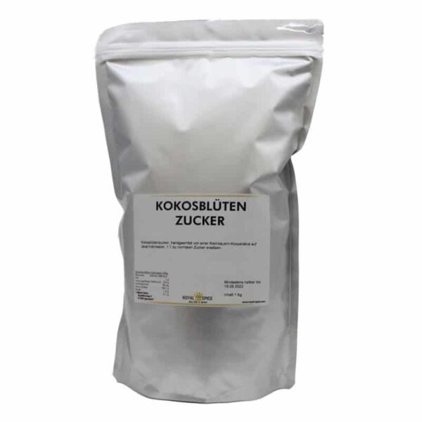 Kokosblütenzucker 1kg Handgeerntet aus fairem Handel