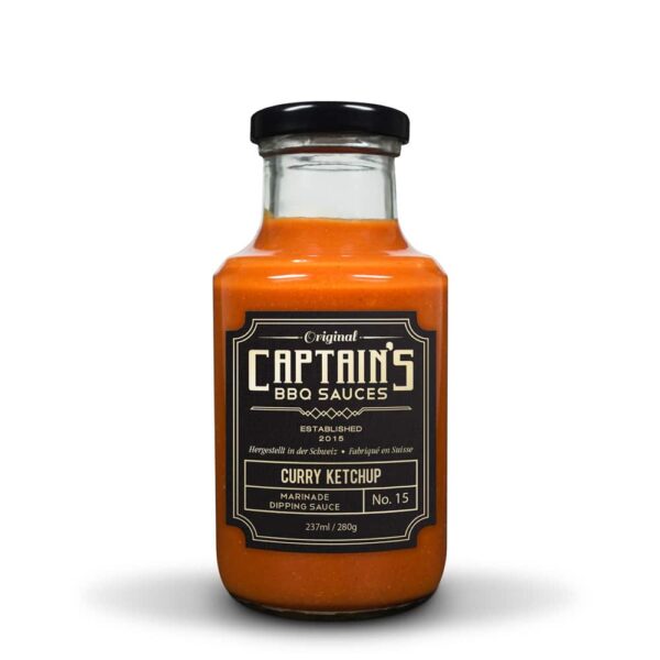 Curry Ketchup - Swiss Made von Captains BBQ
