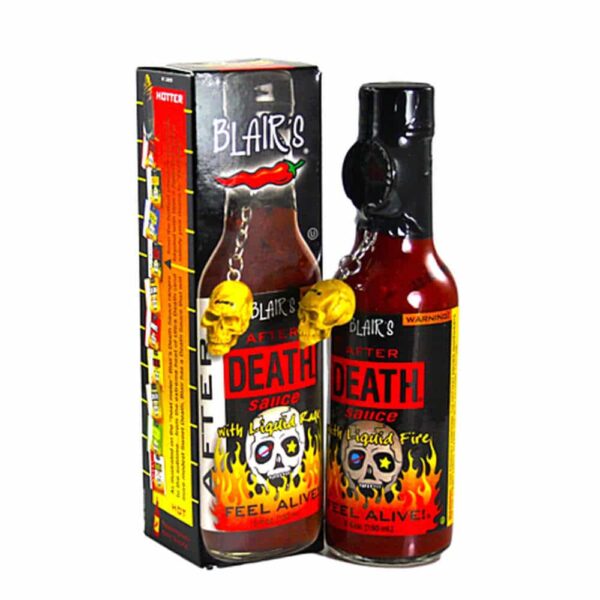 Blairs After Death Sauce inkl. Totenkopf Anhänger