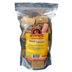 Kirsch Holz Chunks (1kg), im wiederverschliessbaren Beutel