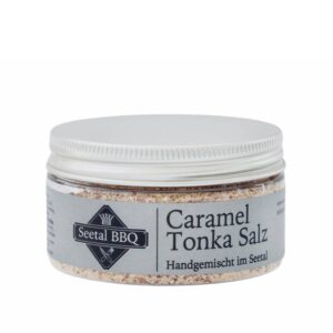 Caramel Tonka Salz von Seetal BBQ - Made in Switzerland