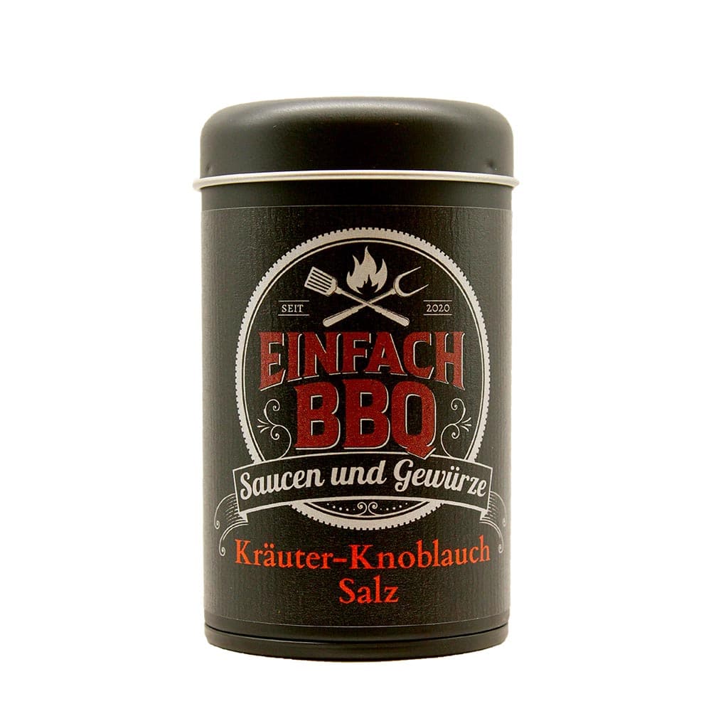 Kräuter-Knoblauch Salz von Einfach BBQ - Made in Switzerland - Grill ...