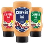 Chipeño 3er Set mit je einer Flasche der Sorten Original, Plant Based und Spicy Habanero