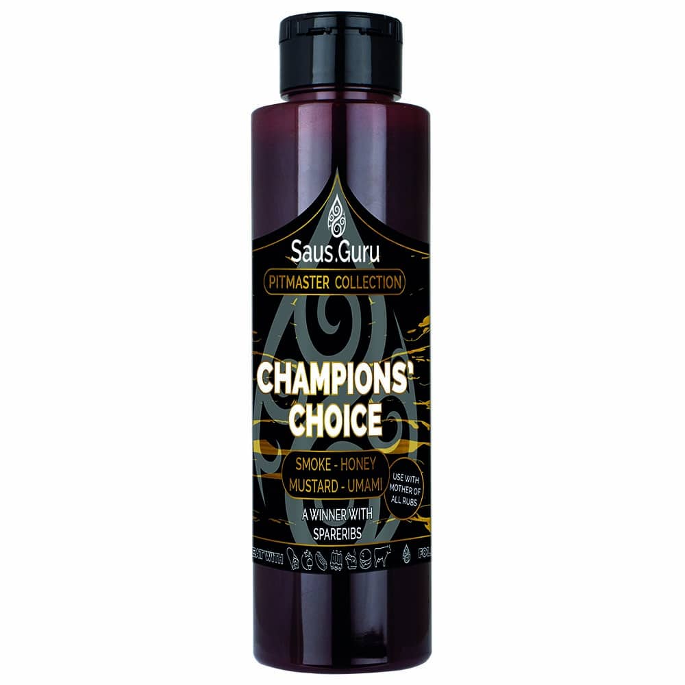 Champions&amp;#39; Choice Sauce (500ml) von Saus Guru - Grill-Bude.ch