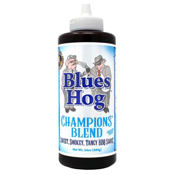 Blues Hog Champions Blend Barbecue Sauce bietet das begehrte Geschmacksprofil aus vielen BBQ Wettbewerben und hat schon viele Preise gewonnen.