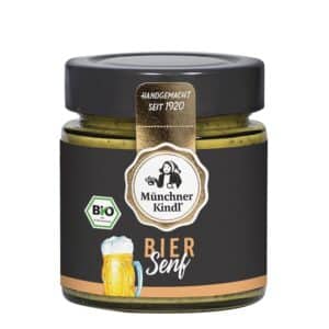 Der Bier Senf (Bio) von Münchner Kindl ist ein kräftiges Produkt mit richtig Schmackes.