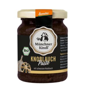 Black Garlic Knoblauchpaste (Bio) von Münchner Kindl