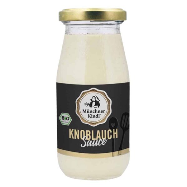 Weisse Knoblauch Sauce (Bio) von Münchner Kindl