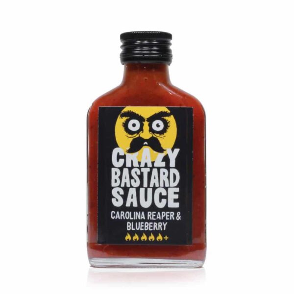 Crazy Bastard Carolina Reaper & Blueberry Sauce