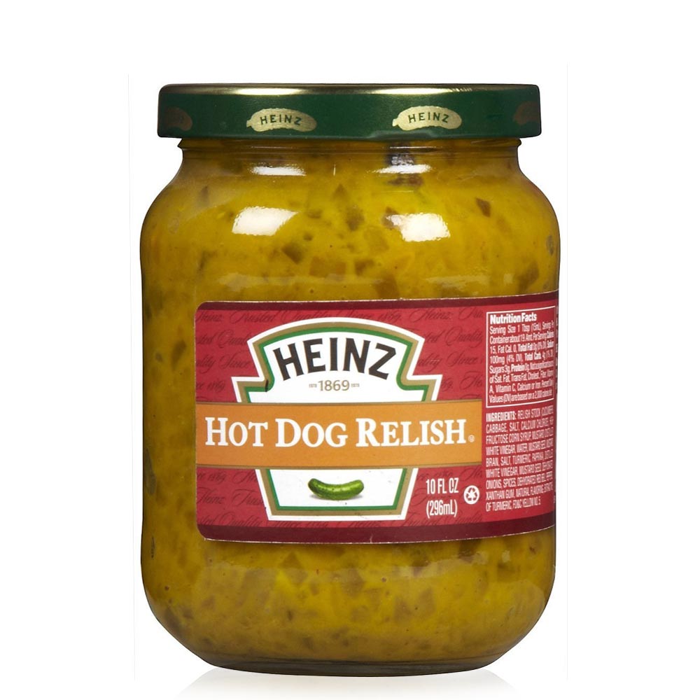 Heinz Hot Dog Relish, 10 fl oz