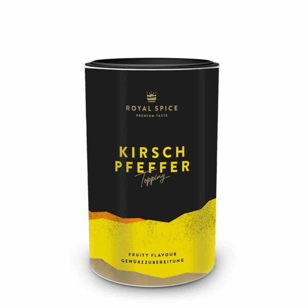 Kirschpfeffer, Steakpfeffer Mix mit fruchtiger Kirsche