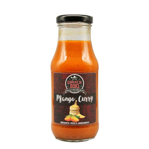 Mango Curry Sauce von Einfach BBQ