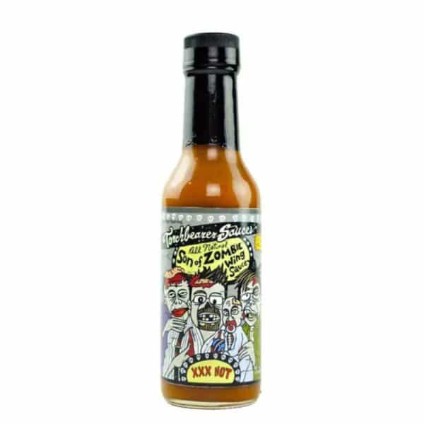 Son of Zombie Hot Wing Sauce