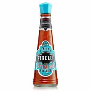 Die Casa Firelli Extra Hot Sauce, nicht zu würzig, mit etwas mehr Schärfe