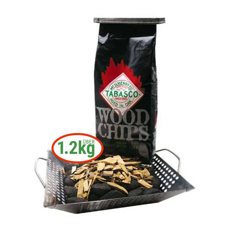 Wood Chips vom TABASCO Eichenfass GrillBude.ch